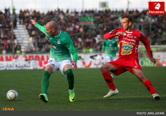 تساوی ذوبآهن و پرسپولیس در نصف جهان