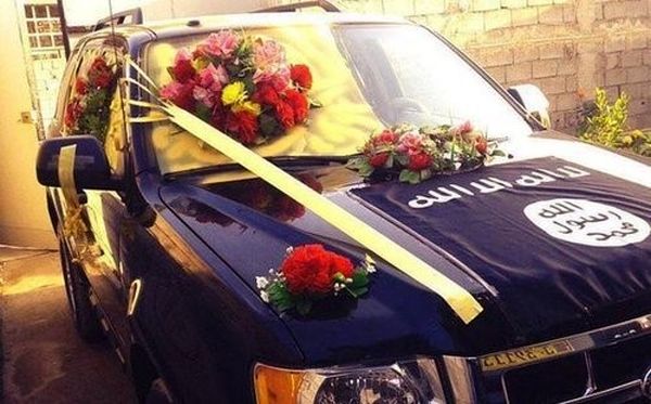 ماشین عروس داعش!+تصاویر