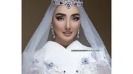 لباس عروس خانم بایگر جوان + عکس