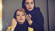 مریلا زارعی در حال گریم مانکن + عکس