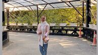 سوگل طهماسبی در لوکیشنی زیبا + عکس