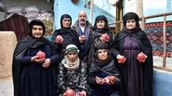 سعید آقاخانی با عمه هایش + عکس