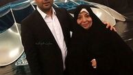 احسان علیخانیو مادرش در تلویزیون + عکس