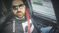 هومن سیدی سوار بر ماشین شخصی اش + عکس