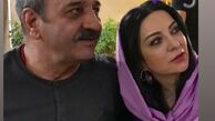 حمیرا ریاضی در آغوش همسرش + عکس