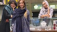 حضور شقایق دهقان در مغازه شاهرخ استخری + عکس