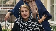عکس شبنم قلی خانی و مادر زیبایش