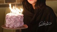 کیک تولد پریناز ایزدیار + عکس
