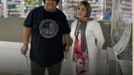 فرهاد اصلانی در داروخانه هوادارش + عکس