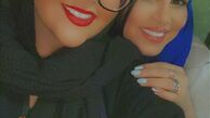 سلفی پرستو صالحی با دوستش + عکس