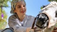 اسب پونی نازنین بیاتی + عکس