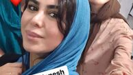نفیسه روشن در اتاق لباس + عکس