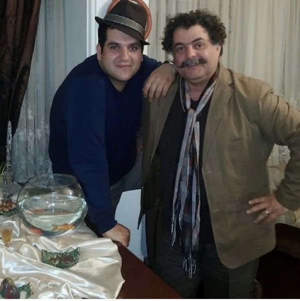 فرهاد بشارتی عزادار شد + عکس