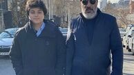 امیر جعفری و پسرش + عکس