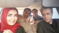 سپیده خداوردی در پشت صحنه فیلم جدیدش