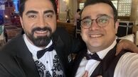 سپند امیرسلیمانی در کنار آقای صدای ایران + عکس