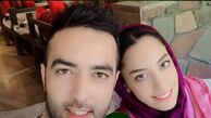 شباهت جالب کیمیا علیزاده و همسرش+عکس