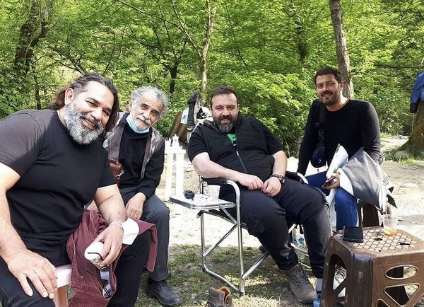 گردش داریوش سلیمی با دوستانش + عکس