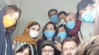 شهره لرستانی در پشت صحنه کار جدیدش + عکس