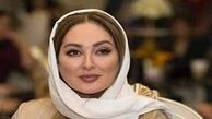 تریپ جدید «الهام حمیدی» با مانتوی زردش
