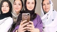 سلفی زنونه بازیگران دخترم نرگس + عکس