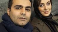 نیلوفر شهیدی درکنار برادرش + عکس