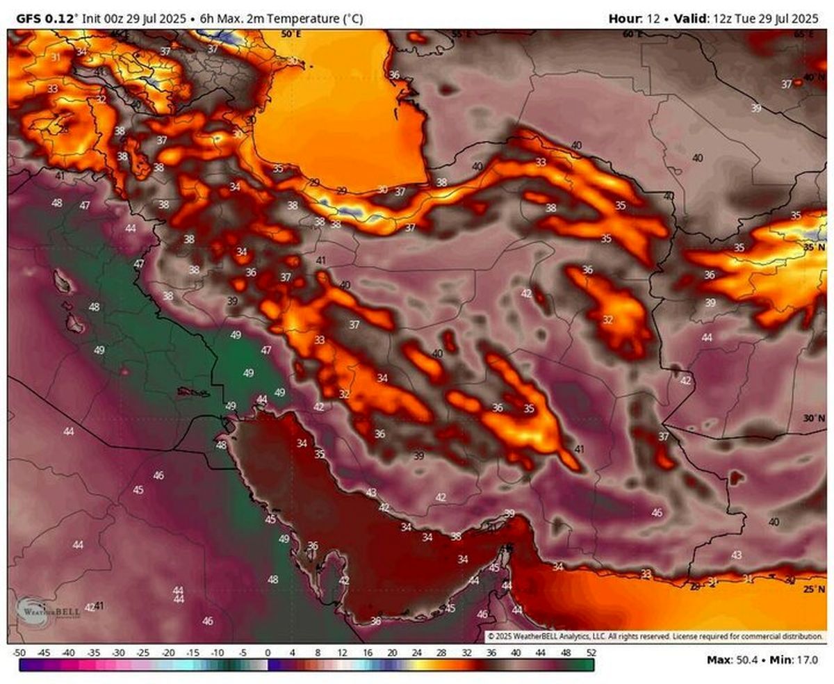دوباره گرما شروع می شود !