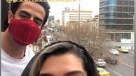 سلفی الیکا عبدالرزاقی با پسر بازیگر مرحوم + عکس