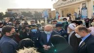برگزاری مراسم تشییع پیکر خلبان شهید بیرجند بیک محمدی با حضور دکتر قالیباف