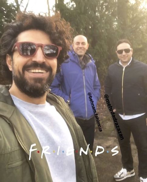 دوستان صمیمی اشکان خطیبی + عکس