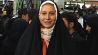 عروس حشمت فردوس در کربلا+عکس