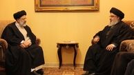دیدار ابراهیم رئیسی با دبیرکل حزب‌الله/ عکس