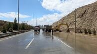 سقوط وحشتناک اتوبوس در دره در اتوبان خرازی