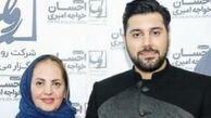 احسان خواجه امیری و مادرش + عکس