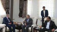 دیدار لاریجانی با جلال طالبانی 