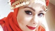 بهار ارجمند با لباس محلی + عکس