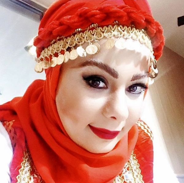 بهار ارجمند با لباس محلی + عکس