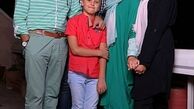 احمد نجفی و همسر روس او + عکس