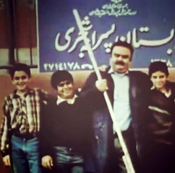 امیر نوری در کودکی + عکس