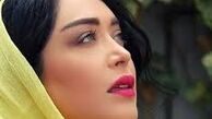 نوزادی لپ گلی در آغوش «سارا منجزی‌پور»