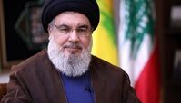 خداحافظی تلخ پدر شهید نصرالله با فرزند شهیدش + عکس