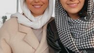 شبنم فرشاد جو و دوست صمیمی اش + عکس