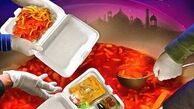 طبخ و توزیع غذای گرم بین نیازمندان در نی‌ریز