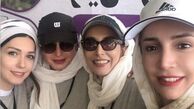 شبنم قلی خانی در تیم گلف هنرمندان + عکس