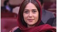 پوشش ساده و متین «پریناز ایزدیار»