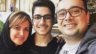 عکس کمند امیرسلیمانی به همراه پسر و برادرش