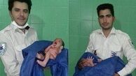 تولد نوزاد ریگانی در آمبولانس 