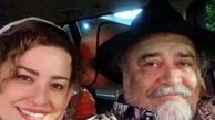سلفی مهراوه شریفی با پدرش + عکس