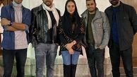 ترلان پروانه در جمع گربه سیاه ها + عکس