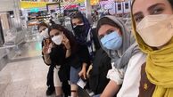سوگل طهماسبی و دوستانش در راه آبادان + عکس